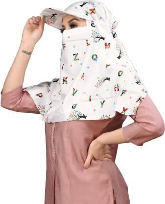 गर्मियों में धूप से सुरक्षा के लिए महिलाओं के लिए कैप मास्क