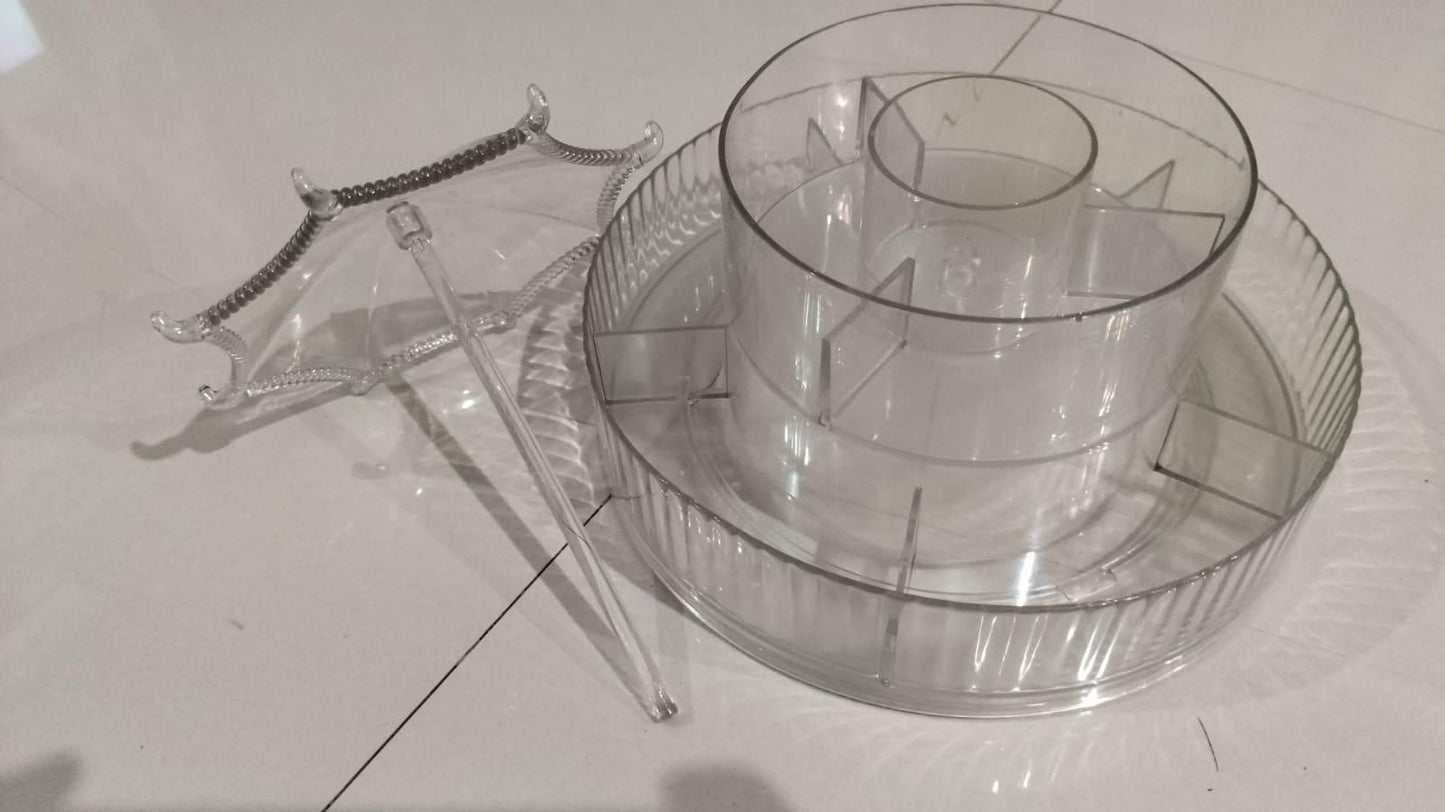 360° घूमने वाला कॉस्मेटिक ऑर्गनाइज़र