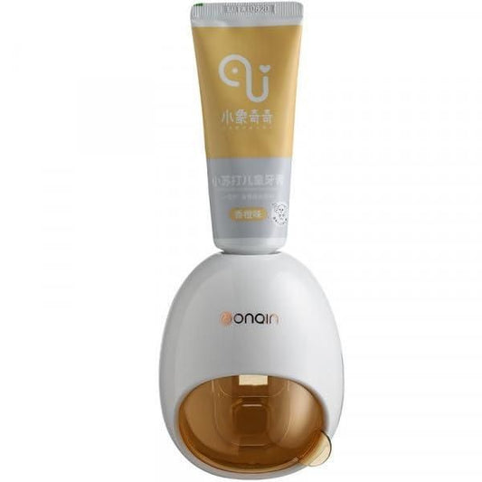 आसान निचोड़ने वाला टूथपेस्ट डिस्पेंसर